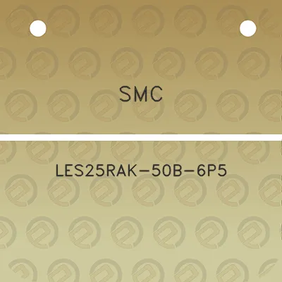 smc-les25rak-50b-6p5