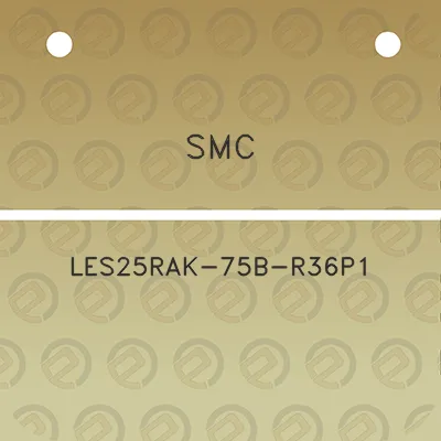 smc-les25rak-75b-r36p1