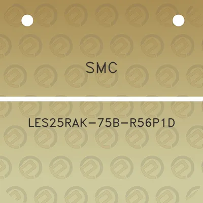 smc-les25rak-75b-r56p1d