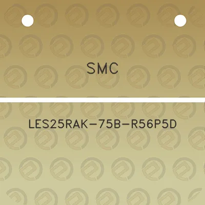 smc-les25rak-75b-r56p5d