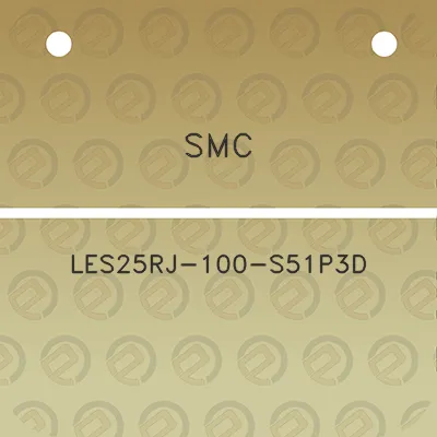 smc-les25rj-100-s51p3d