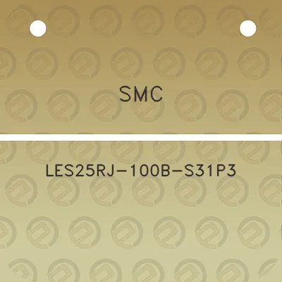 smc-les25rj-100b-s31p3