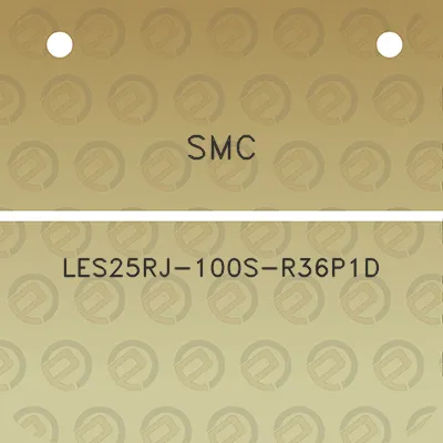 smc-les25rj-100s-r36p1d