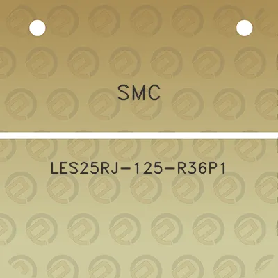 smc-les25rj-125-r36p1