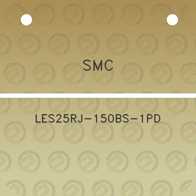 smc-les25rj-150bs-1pd