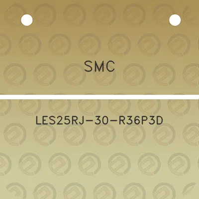 smc-les25rj-30-r36p3d