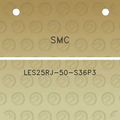 smc-les25rj-50-s36p3