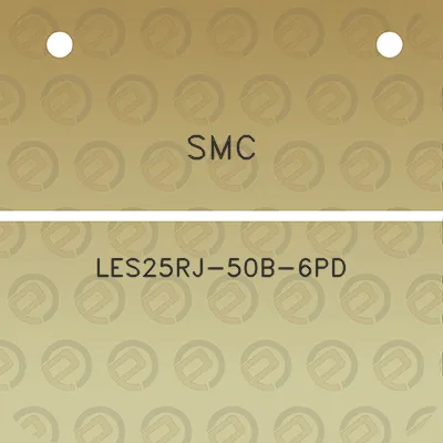 smc-les25rj-50b-6pd