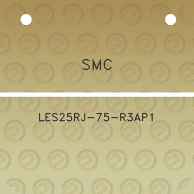 smc-les25rj-75-r3ap1