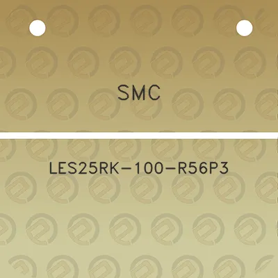 smc-les25rk-100-r56p3