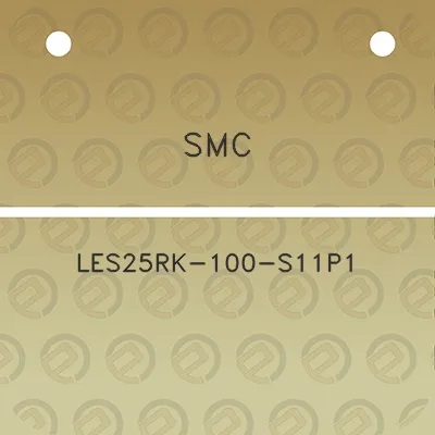 smc-les25rk-100-s11p1