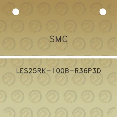 smc-les25rk-100b-r36p3d