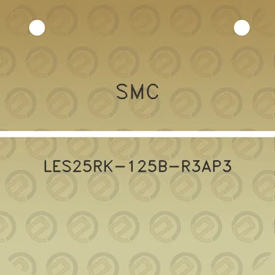 smc-les25rk-125b-r3ap3