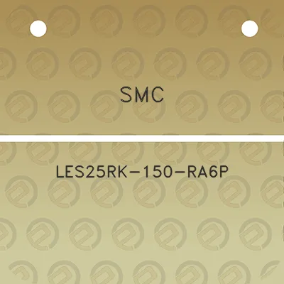 smc-les25rk-150-ra6p