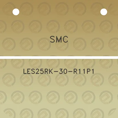 smc-les25rk-30-r11p1