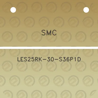 smc-les25rk-30-s36p1d