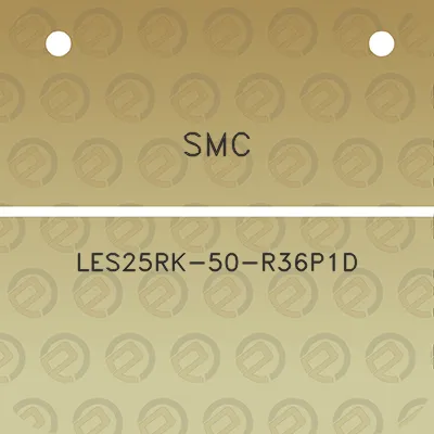 smc-les25rk-50-r36p1d