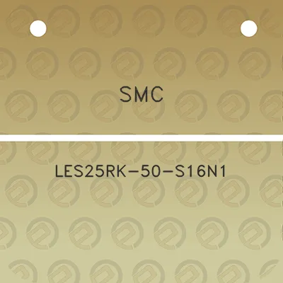 smc-les25rk-50-s16n1