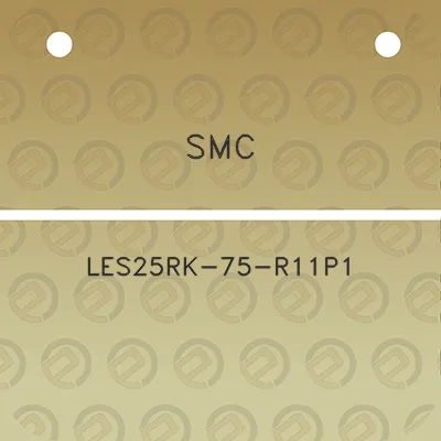 smc-les25rk-75-r11p1