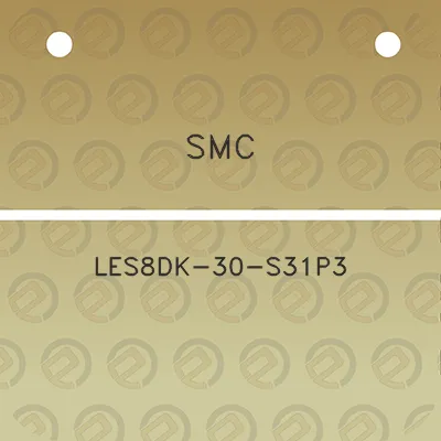 smc-les8dk-30-s31p3