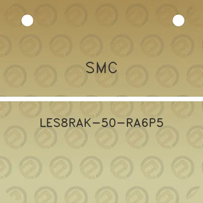 smc-les8rak-50-ra6p5