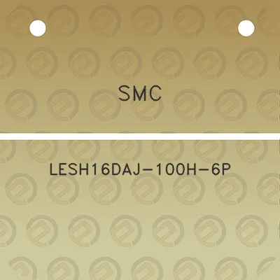 smc-lesh16daj-100h-6p