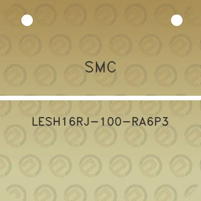 smc-lesh16rj-100-ra6p3