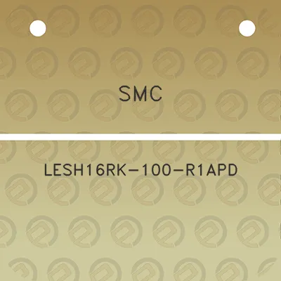 smc-lesh16rk-100-r1apd