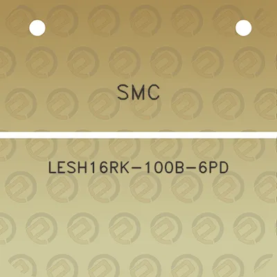 smc-lesh16rk-100b-6pd