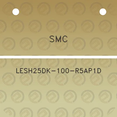 smc-lesh25dk-100-r5ap1d