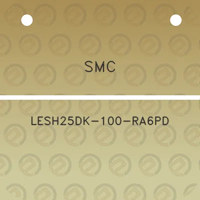 smc-lesh25dk-100-ra6pd