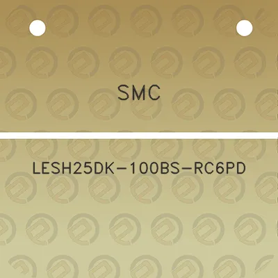 smc-lesh25dk-100bs-rc6pd