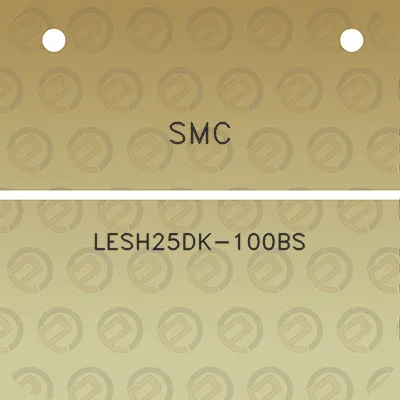 smc-lesh25dk-100bs