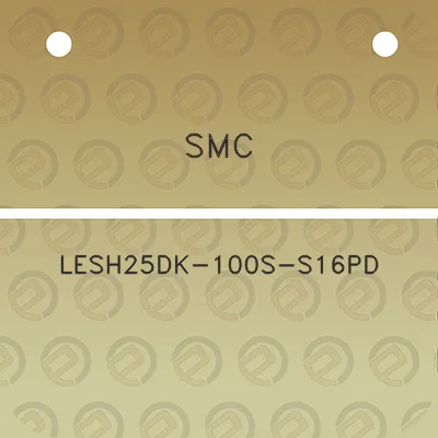 smc-lesh25dk-100s-s16pd