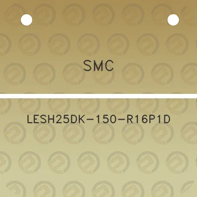 smc-lesh25dk-150-r16p1d