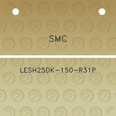 smc-lesh25dk-150-r31p