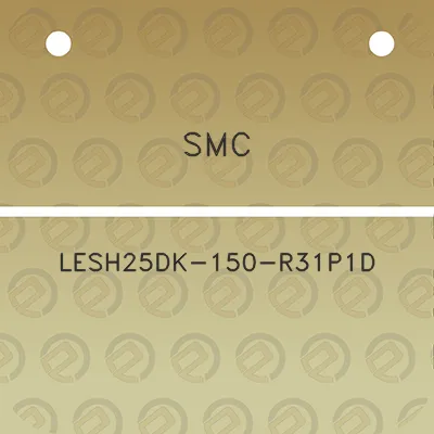 smc-lesh25dk-150-r31p1d