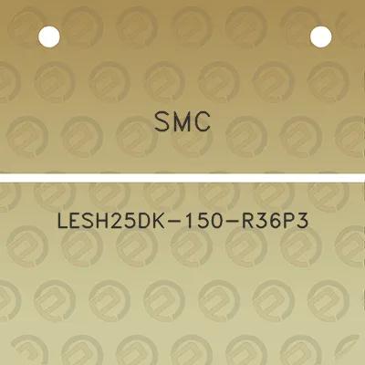 smc-lesh25dk-150-r36p3