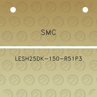 smc-lesh25dk-150-r51p3