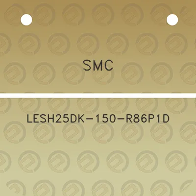 smc-lesh25dk-150-r86p1d