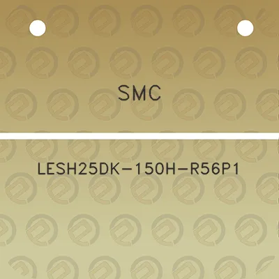 smc-lesh25dk-150h-r56p1