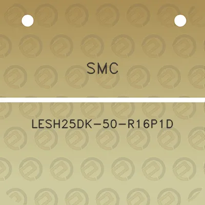 smc-lesh25dk-50-r16p1d