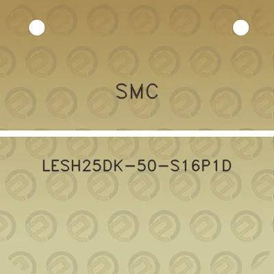 smc-lesh25dk-50-s16p1d