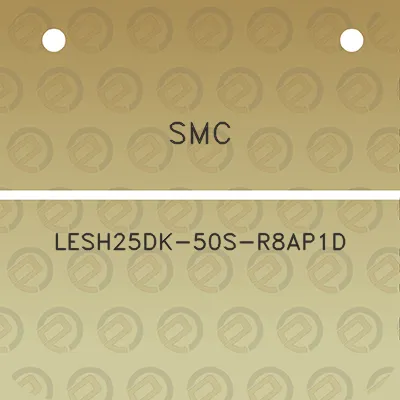 smc-lesh25dk-50s-r8ap1d