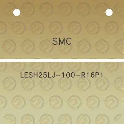 smc-lesh25lj-100-r16p1