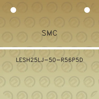 smc-lesh25lj-50-r56p5d