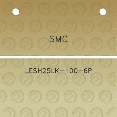 smc-lesh25lk-100-6p