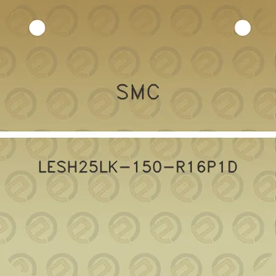 smc-lesh25lk-150-r16p1d