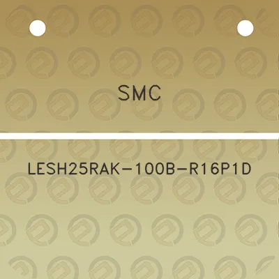 smc-lesh25rak-100b-r16p1d