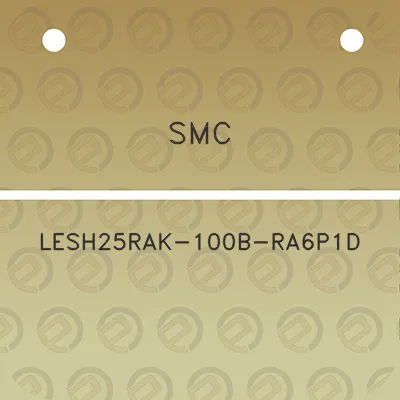 smc-lesh25rak-100b-ra6p1d